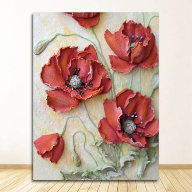Elegant Scandinavian Flower Canvas Art - InspiredGrabs.com